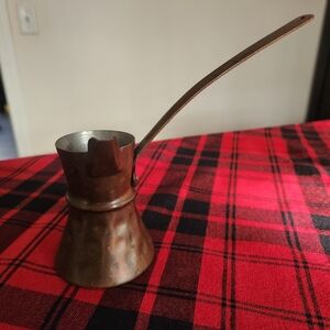 Vintage Turkish Copper Coffee Pot / Cerzve / Ibrik